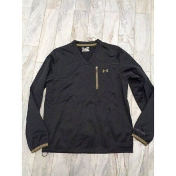 New Under Armour men's small Storm Black pullover sweatshirt - Picture 1 of 6